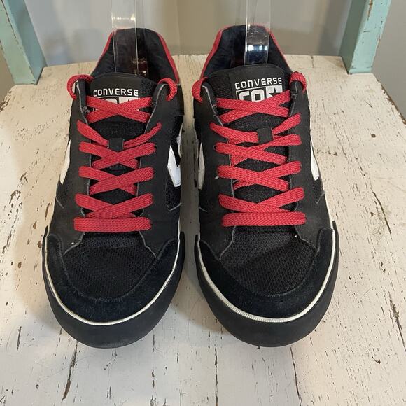 Converse Co Star Optimum Chuck Taylor All Star Red Black Low Top Shoes Youth 6.5 - Picture 3 of 9